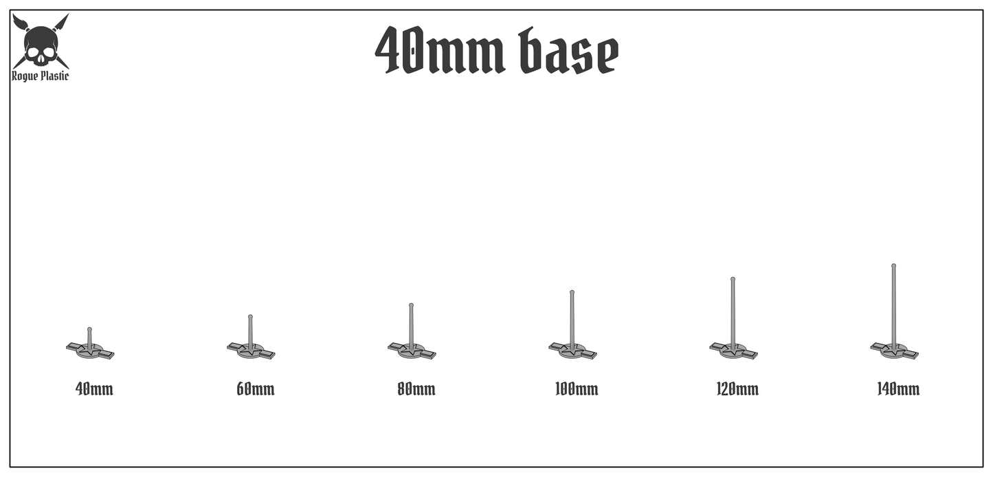 Scale Model Airplane Flight Stand With Roundel Base - United States Air Force (Mid WW2 and Post War)