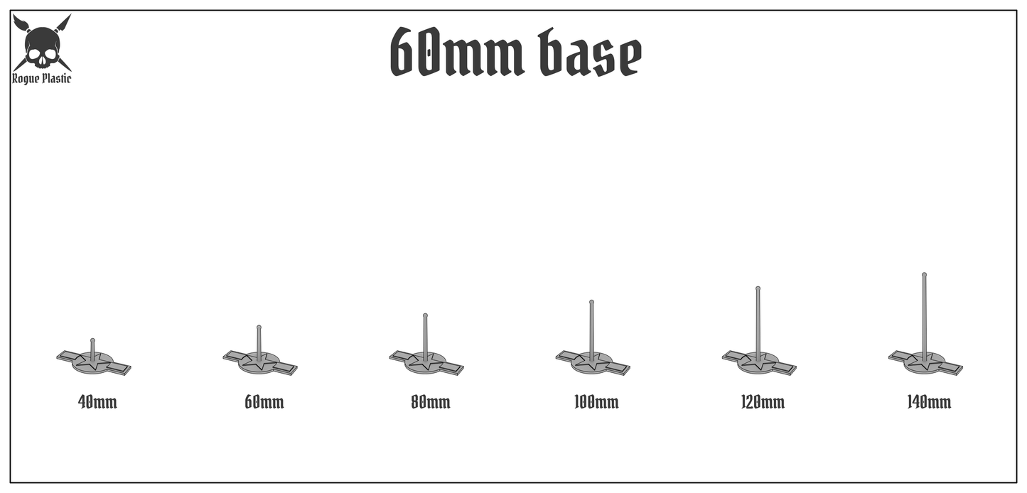 Scale Model Airplane Flight Stand With Roundel Base - United States Air Force (Mid WW2 and Post War)