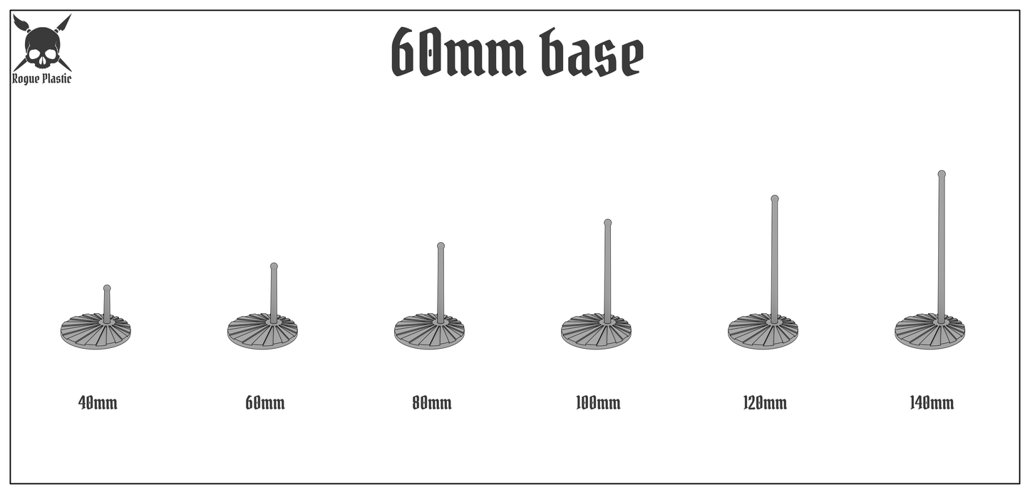 Scale Model Airplane Flight Stand With Roundel Base - Rising Sun