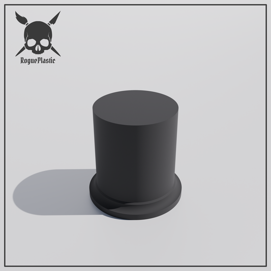 Circle Base Elevated Display Stands Plinths For Miniatures & Scale Models