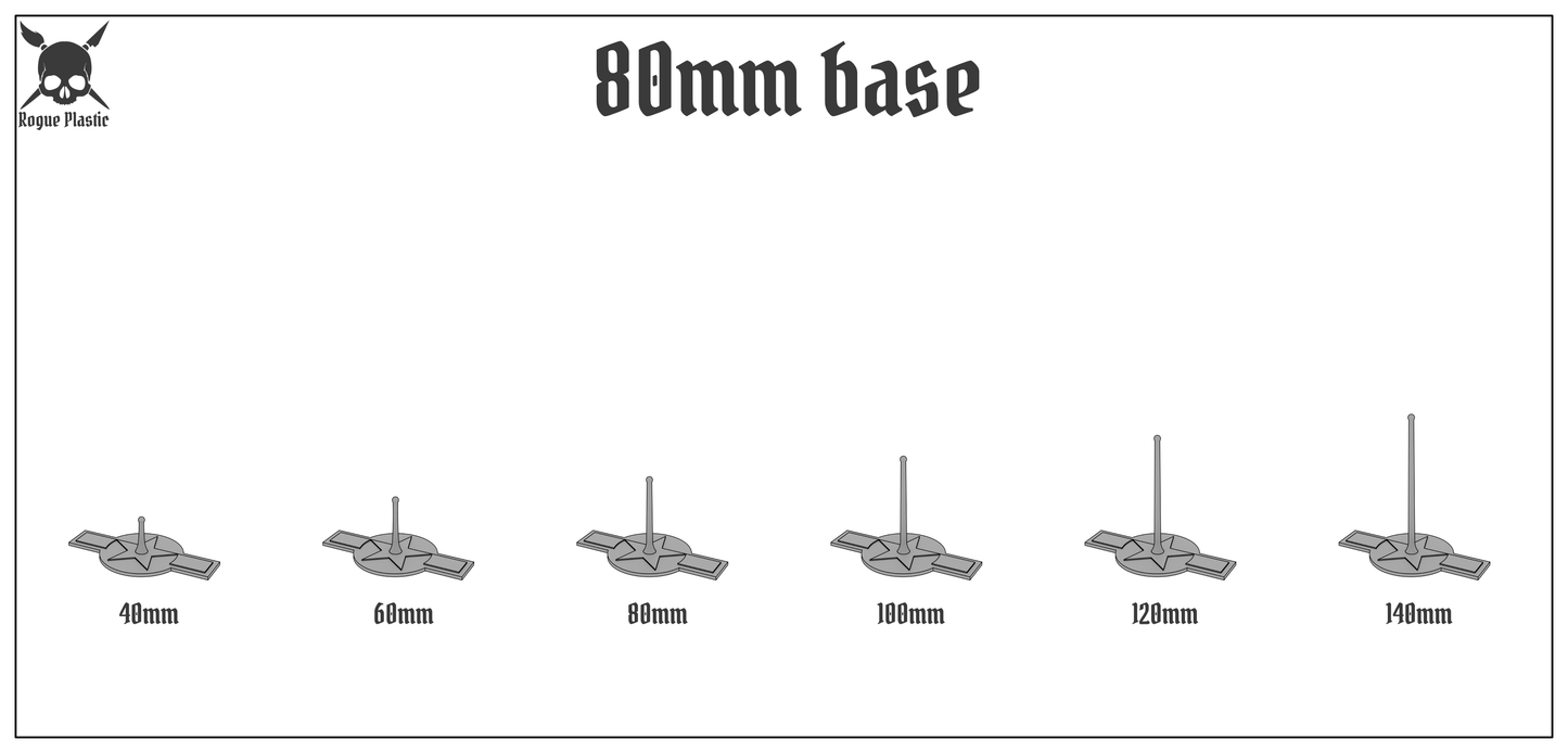 Scale Model Airplane Flight Stand With Roundel Base - United States Air Force (Mid WW2 and Post War)
