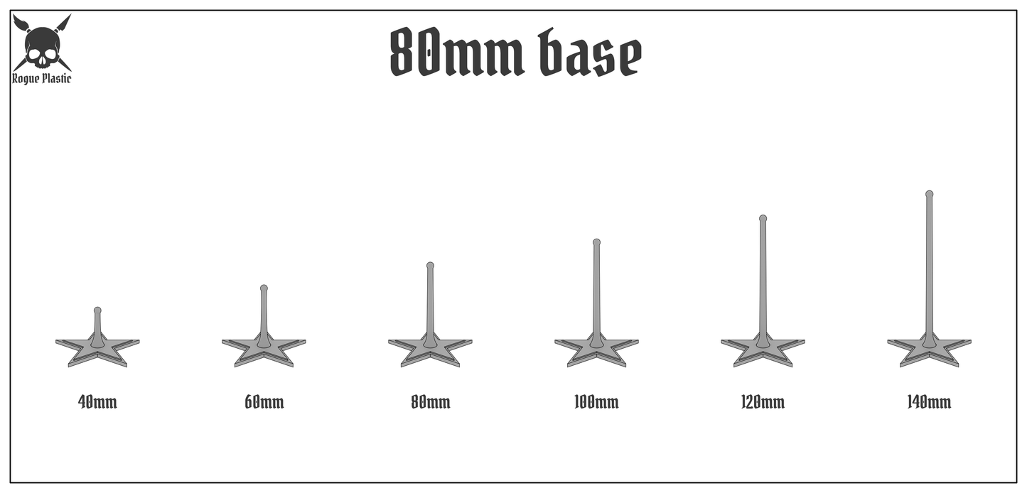 Scale Model Airplane Flight Stand With Roundel Base - Soviet Air Force