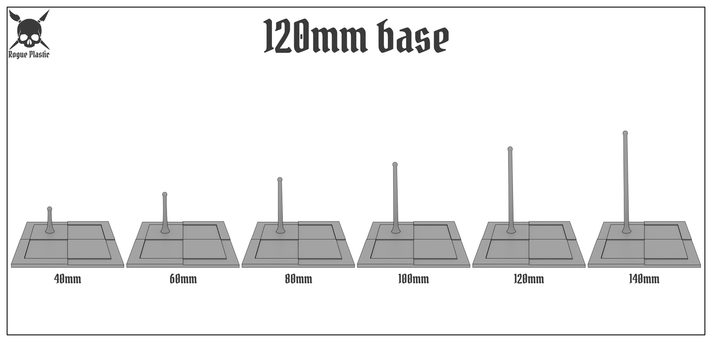 Scale Model Airplane Flight Stand With Roundel Base - Polish Air Force