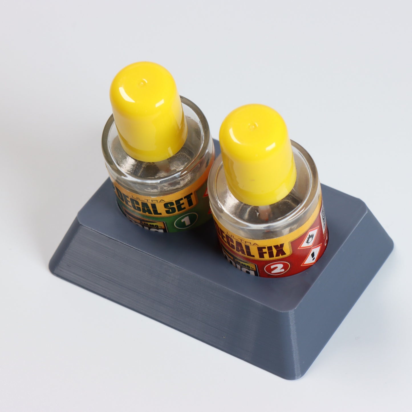 Decal Setting Softening Fixing Solution Bottle Holder ForAmmo By MIG (Single or Modular)