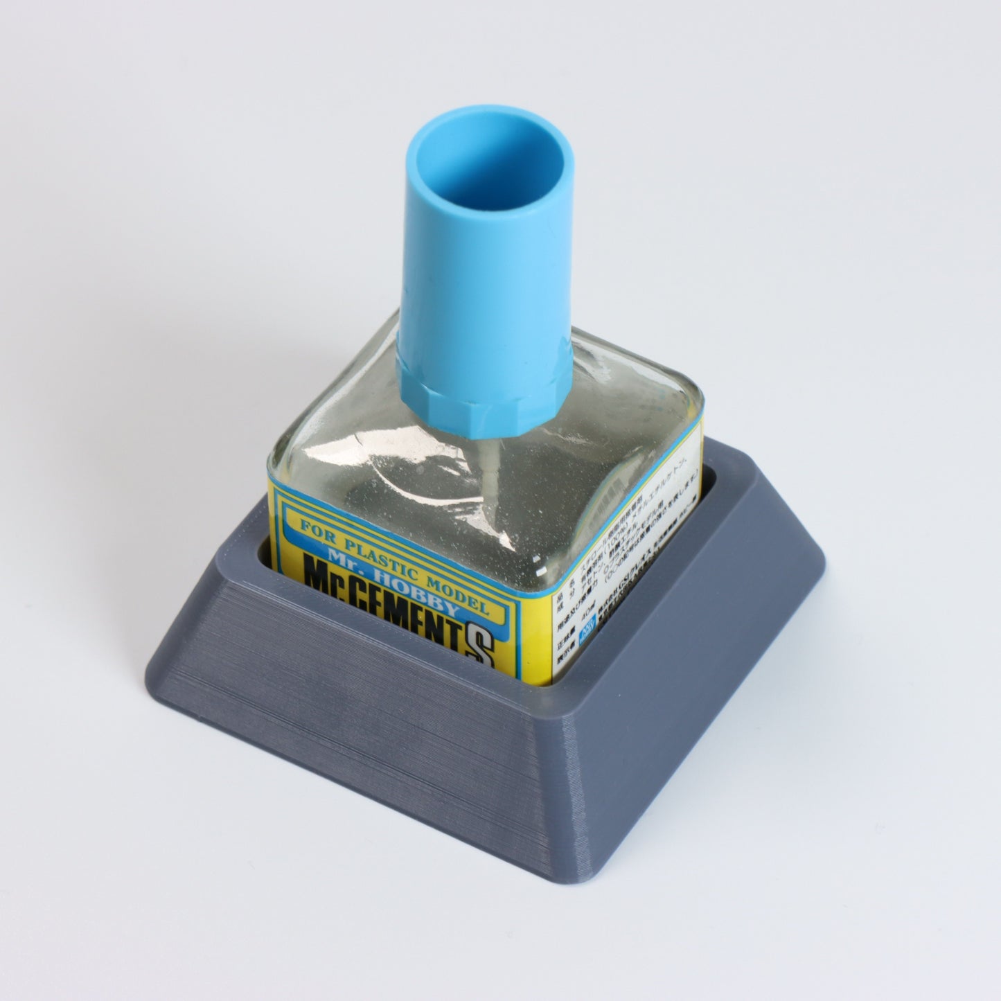 Glue Liquid Bottle Holder For Mr Hobby - Single Or Modular (Compatible with other Mor Hobby  square bottles)